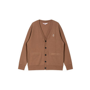 Spring New Simple Bear Mens Cardigan