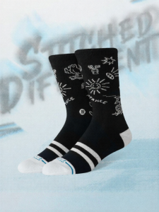 Stance | Colorful Graffiti Fashionable Comfortable Socks Mid-Calf