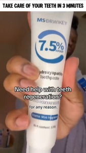 【BUY 1 TAKE 2】Croent 7.5% Hydroxyapatite Toothpaste Enamel Repair Whitening Teeth Whitening Toothpaste Fresh Breath 16H Coffee & Smoke Stains Removal 120g