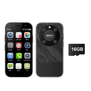 SERVO KING9000 Mini Android Smartphone 2 SIM Standby 4G Network 2GB+16GB APP Download Play Store WiFi 3.0 inch Cute Smart Phones