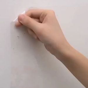 Transparent Film Electrostatic Adsorption Wall Sticker Waterproof Oil-proof Wall Protection Sticker Kitchen Table Decorative