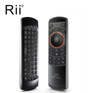 Rii i25 Fly Air Mouse English Wireless 2.4G RF Keyboard Remote Control For Gaming Android Smart TV Box