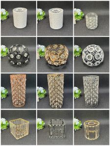 Crystal Chandelier Iron Frame Lamp Holder DIY Hardware Bracket Recommended with Hole for Shell Accessories Table Lamp