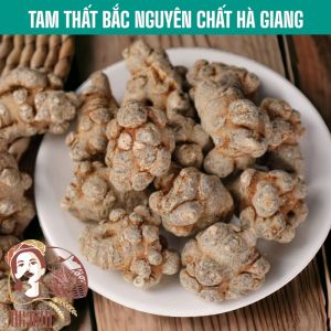CỦ TAM THẤT BẮC HÀ GIANG 500GR LOẠI 7 TUỔI TAM THẤT KHÔ NGUYÊN CHẤT NGỪA U BƯỚU UNG THƯ BỔ MÁU BỒI BỔ CƠ THỂ