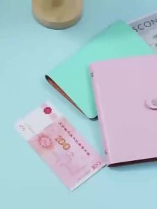 【BUY GET 1】A6 Money Saving Binder Budget Organizer 100 Envelopes Money Saving Challenge Large Capacity Cash Storage Book
