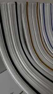 HT List Wallpaper Dinding Foam 3D 230cm x 14cm Wallpaper Foam List Border Dekorasi Dinding