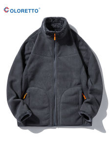 Double-Sided Wear Fleece Sweater Men Polar Fleece Jacket Fall and Winter New Arrival Fleece-lined Thick Jacket Liner Heattech Tops Women