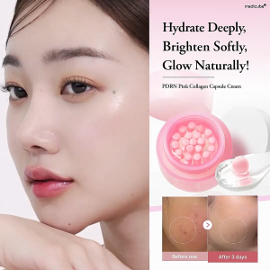 PDRN Pink Collagen Capsule Cream 55g boost radiance improve firmness by medicube