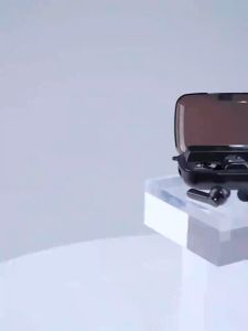 Headset Bluetooth M19 Full Bass Tws Earphone wireless Nirkabel Mic In Ear Hi-fi Stereo LED display