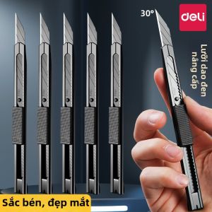 deli | Dao Tiện Dụng Khắc & Cắt Giấy Mini 30° Lưỡi SK5