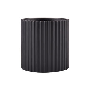Modern Stylish Ceramic Flower Pot with Tray