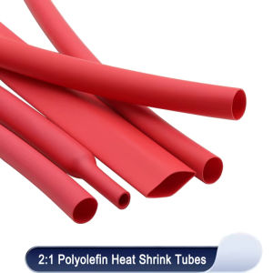 1M Red Heat Shrink Heatshrink Tube 2:1 Diameter 1mm ~ 20mm Tubing Sleeving DIY Wrap Wire Repair Cable Protecctor