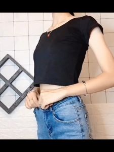 Ikat pinggang wanita elastis karet klip untuk memperkencang celana gaya Korea Fashion DEL HNF