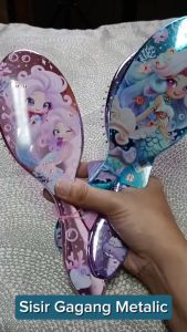 My Style TM 1233 Metallic Hairbrush - Sisir Gagang Metallic Mermaid