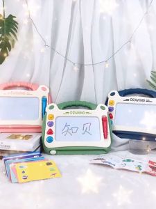 MALOTOYS - Drawing Board Portable Erasable Drawing Colorful Magic Learning Pads Drawing Board Papan Gambar Menggambar Mainan Edukasi Anak Malo Toys