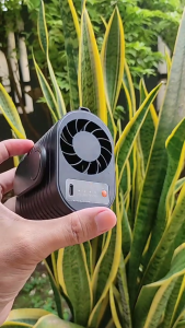 Kipas Mini Portable Rasa Angin Topan Untuk Olahraga Anti Panas MSF01