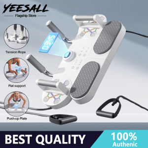 Plank Training with LCD display three in one multifunctional portable tablet trainer and abdominal muscle tablet trainer with cable timer Plank Training