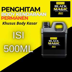 Black Magic Penghitam Body motor dan TRIM PLASTIK BLACK MAGIC 500ml