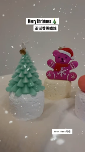 圣诞香薰蜡烛/圣诞蜡烛/圣诞礼物/香薰蜡烛Christmas Scented Candle / Christmas Candle / Christmas Gift / Scented Candle