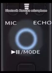 MIC KARAOKE BLUETOOTH K6 SPEAKER PORTABLE