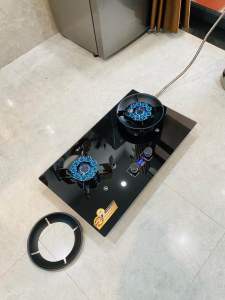 Bếp Gas Âm Lật 10 Đầu Đốt Thế Hệ Mới JZY-A02 Tiết kiệm Gas