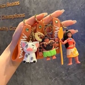 Gantungan Kunci Moana Keychain Gantungan Tas Ransel Karakter Kartun Moana Hadiah Souvenir Lucu