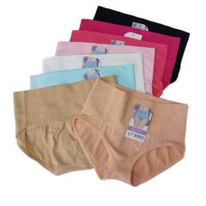 Combo 3 Quần lót dệt kim ôm bụng dưới chất vải mềm mại  mã 3298 nữ cạp cao Cotton