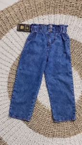 Celana Anak Boyfriend Pinggang Karet 2 Kancing