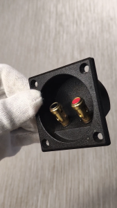 TM21  Speaker Terminal Junction Box Audio Accessories 2x2"