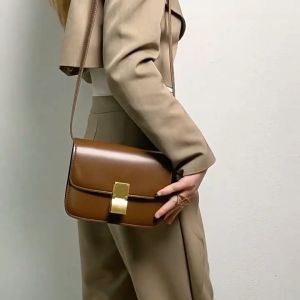 2025 Classic Box Multi Compartment Structured Crossbody Bag