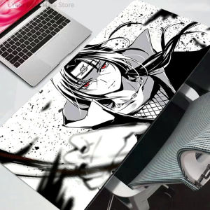 Bandai | Kawaii Mouse Pad Naruto Anime Cute Girl Gabinete Gamer Computer Desk Mat Keyboard Gaming Accessories Mousepad durable