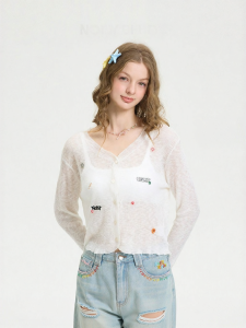 Stylish Simple Comfy Casual Womens Knit Cardigan