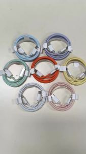 100W Super Fast Charge Cable Colorful Type-C To C Braided Data Cable Support Fast Charging For IPhone17 Xiaomi17 Samsung Huawei