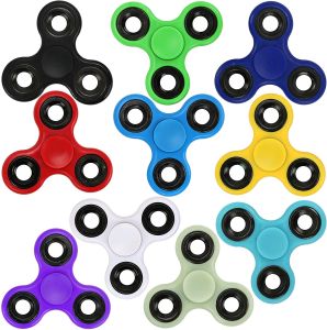 ZIRI | ABS Fidget Spinner EDC Spinner For Autism ADHD Anti Stress Tri-Spinner High Quality Adult Kids Funny Toys
