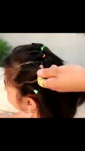 2pcs/Lot Fashion Colorful DIY Hair Styling Headbands For Girls Hair Pin Disk Pull Pins Hair Bands