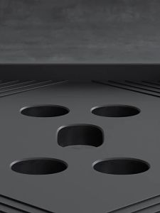 Adjustable Height & Wheel Stand Desktop PC Case Mount
