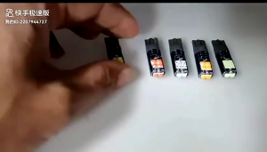 ไฟหรี่ LED T10 ไฟป้ายทะเบียนรถ 10SMD (1ชิ้น )ตัวใหม่สว่างตาแตก กว่าชิป ปกติ ไฟหรี่ ไฟเลี้ยว มีให้เลือก5สี ประเภทซ็อกเก็ตT10 ใส่แทนหลอดเก่าได้ทันที เพิ่มแสงสว่างตอนถอยหลัง วัสดุโลหะผสมอลูมิเนียมทั้งหมด น้ำหนักเบา ทนต่อการกัดกร