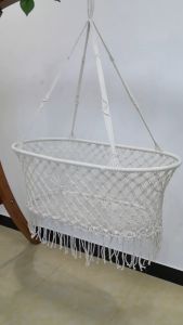 Buaian Baby Cot Hammock Folding Rocking Chair Baby Indoor Rocking Crib Baby Cradle Katil Baby Katil Budak Pure Cotton婴儿床