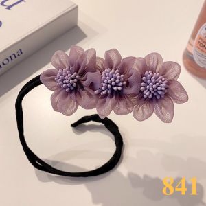 (Ready Stock 现货) Korean Style Temperament Floral Half Bun Full Head Bun Buds Head Styling Bun Stick韩版花卉半丸子头丸子头花苞头造型盘发棒