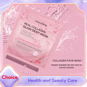 Collagen Hydrating Face Mask Pore Minimizing Anti Wrinkle Lift Firm Elasticity Enhancing Brightening Hyaluronic Acid Sheet Masks