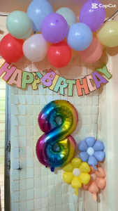 Happy Birthday Banner Macaron Color Gold Edged Birthday Banner Baby Kids Birthday Party Decoration