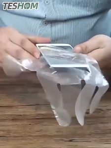AGNES-Disposable Plastic Gloves Transparent