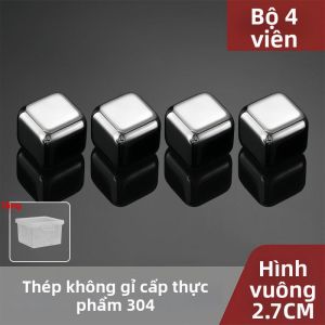 Khối Băng Inox Dùng Lại Đạt Tiêu Chuẩn Thực Phẩm