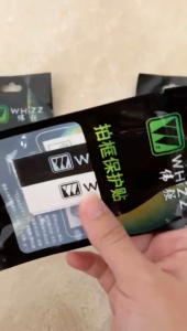 Pelindung Kepala Raket Bulu Tangkis Whizz | badminton racket head protector tape (1 pack isi 2 buah)