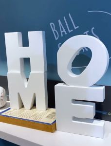 Tulisan Deco PVC Letter Huruf Letter Box Home Party Table Sign Home Decoration Alphabet Letter Block Huruf Hiasan