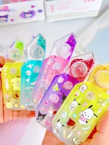 SANRIO Quicksand Decompression Carrot Sensory Fidget Spinner Toy 三丽鸥闪光流沙萝卜刀