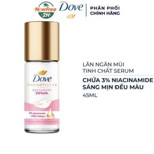 Combo lăn nách Dove và serum dưỡng sáng mờ thâm Dove 40ml 3% Niacinamide + 10X Collagen ngăn mùi hôi nách và dưỡng sáng mờ thâm vùng da dưới cánh tay hiệu quả giúp bạn thơm thơ và tự tin suốt một ngày dài.