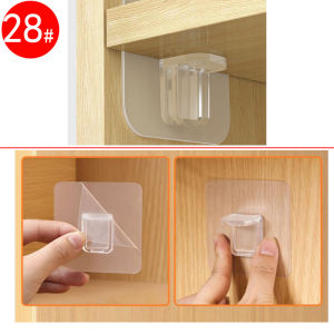 Giá Treo Đồ Không Đục Lỗ Không Để Lại Dấu Vết Dán Vào Tường Không Cần Đinh Bồn Rửa Phòng Tắm Móc Treo Đồ Phụ Kiện Phòng Tắm