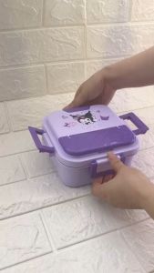 Hello kitty lunch box kuromi stainless steel lunch box