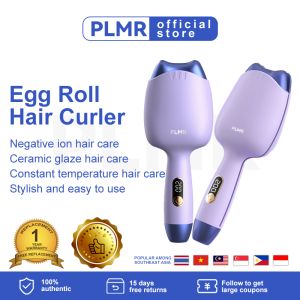 PLMR Egg Roll Hair Curler Hairstyle 32MM Egg Roll Hairstyle Water Ripple Hairstyle Wool Big Curl Hairstyle Negative Ion Hair Care Curling Iron